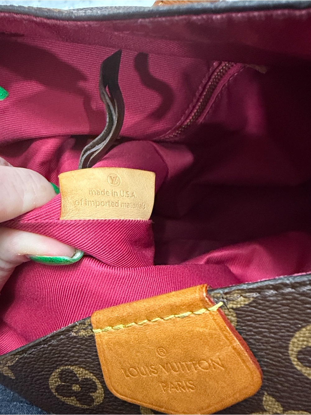 Louis Vuitton Brown Monogram Hobo Bag - Picture 6 of 8
